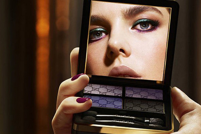Шарлотта Казираги в рекламе косметики Gucci