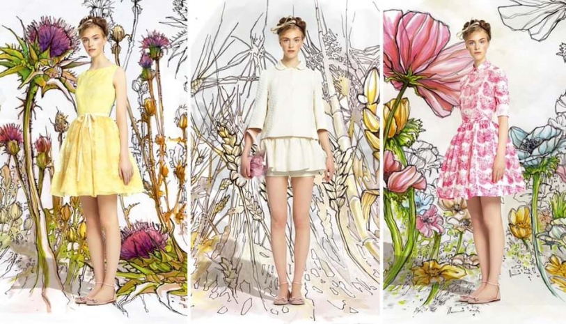 Red Valentino в стране цветов