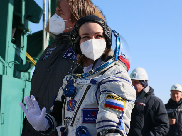 О съемках на МКС рассказала Юлия Пересильд