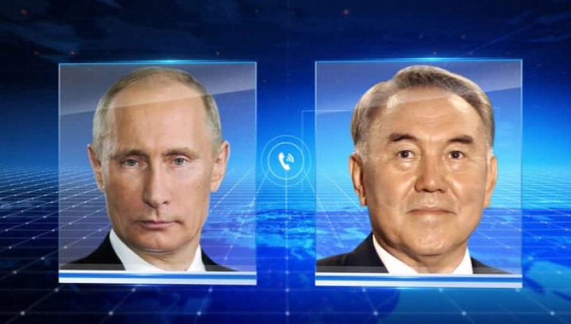 Н. Назарбаев и В. Путин обсудили ситуацию в Нагорном Карабахе