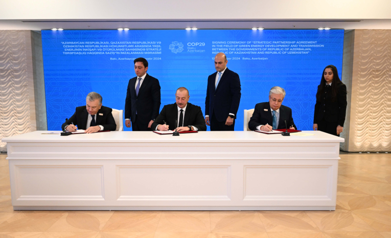 Соглашение об интеграции энергосистем подписали президенты трех стран