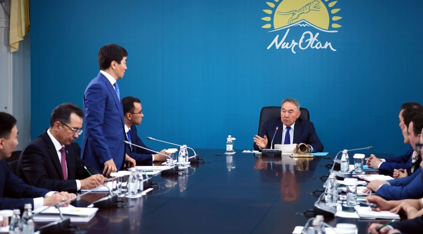 Назарбаев объяснил, почему Байбек вернулся в Nur Otan