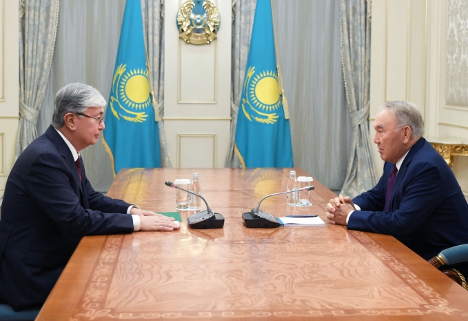 Назарбаев передал руководство АНК Токаеву