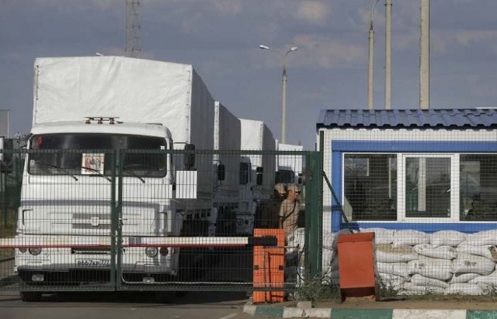 Грузовики гуманитарного конвоя из РФ прибыли в Луганск