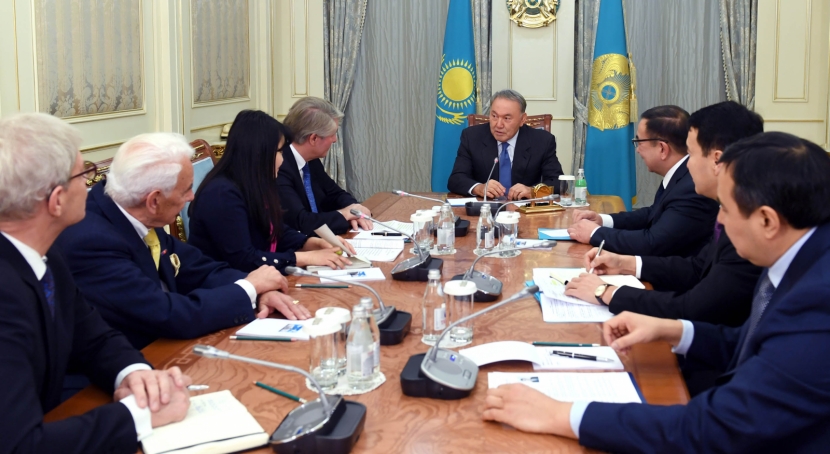 Нурсултан Назарбаев принял представителей деловых кругов Германии