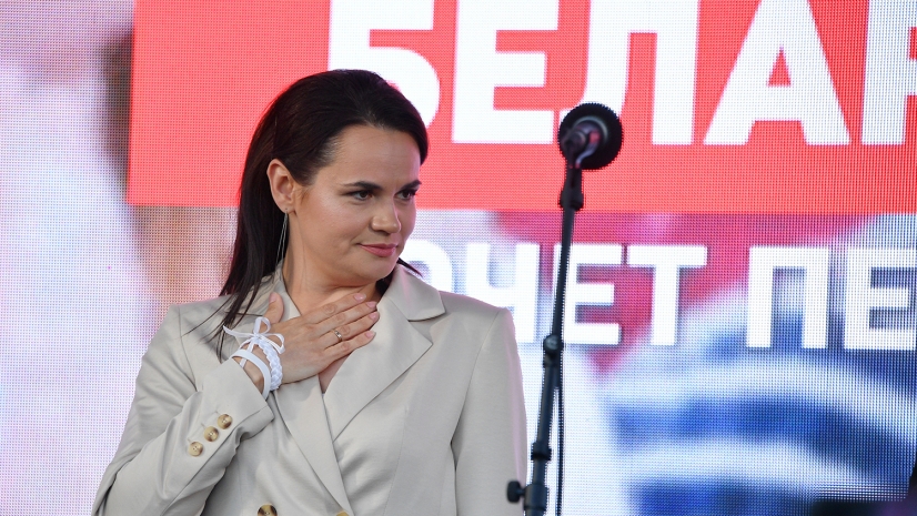 Тихановская призвала власти ЕС не признавать итоги выборов в Беларуси