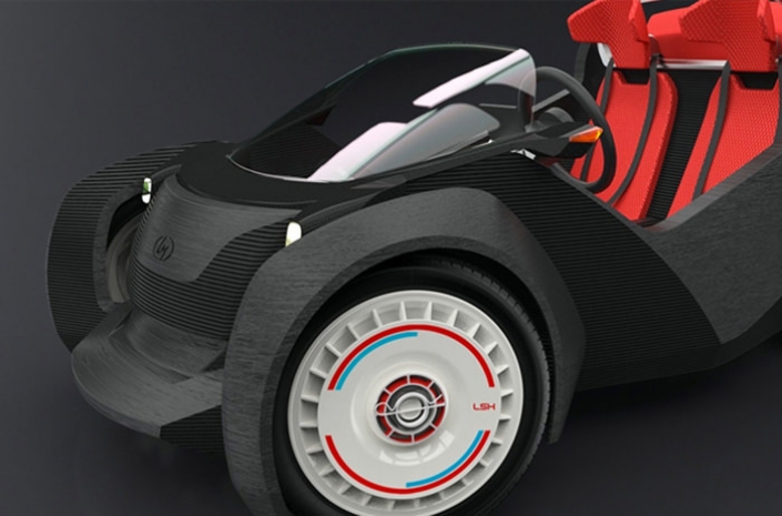 В Чикаго начали печатать первый в мире 3D-автомобиль