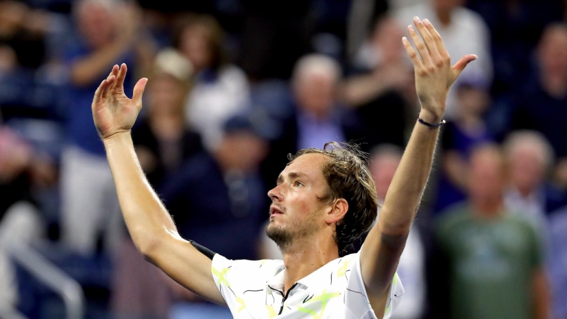 Даниил Медведев вышел в полуфинал US Open