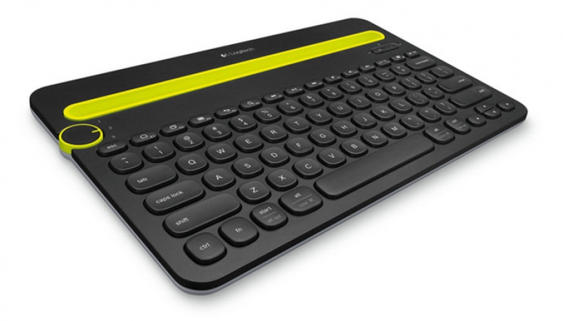 Клавиатура Logitech работает одновременно с тремя устройствами