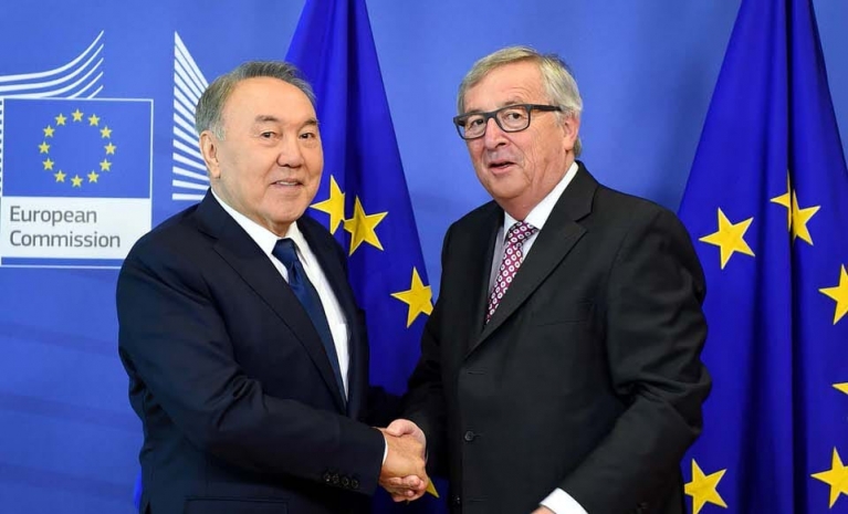 Н. Назарбаев встретился с председателем Европейской комиссии