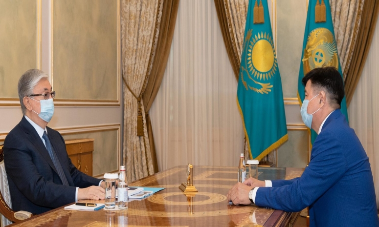 Президент Казахстана принял председателя Верховного суда