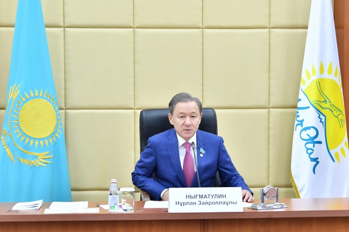 Депутатов фракции Nur Otan можно будет узнавать по партийному значку