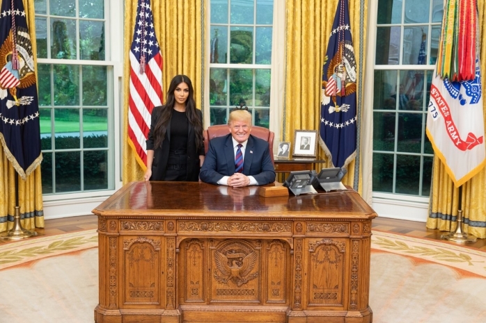Тюремная реформа послужила темой встречи Дональда Трампа и Ким Кардашьян