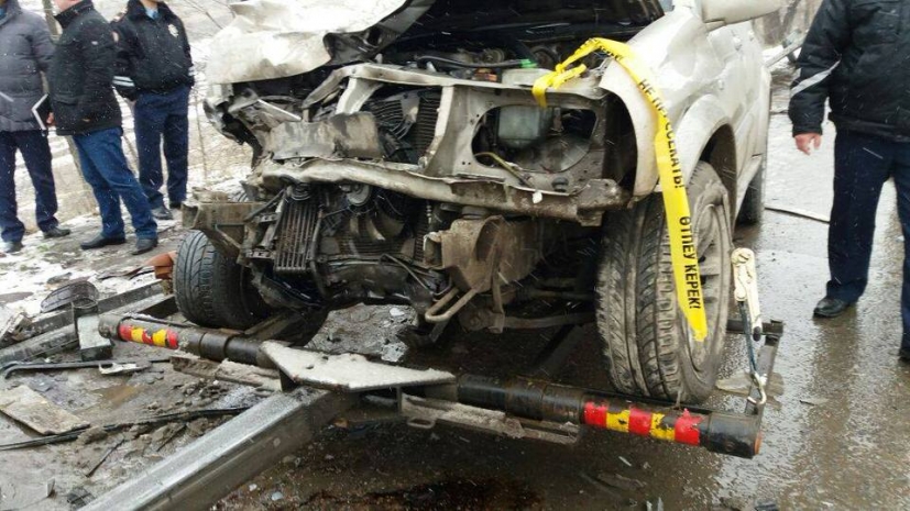 В ДТП на трассе Алматы – Бишкек погиб полицейский