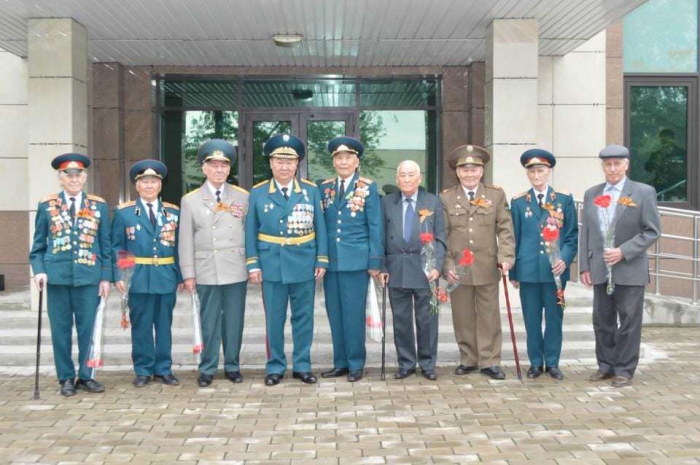 В ДЧС Алматы чествовали ветеранов