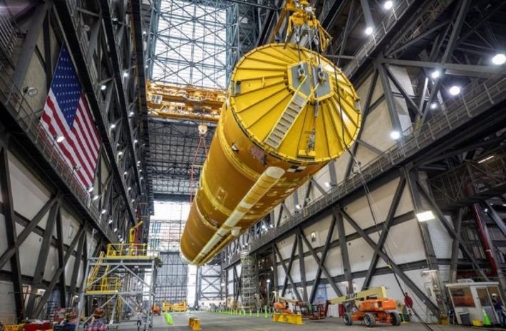 Опубликованы первые фото суперракеты NASA