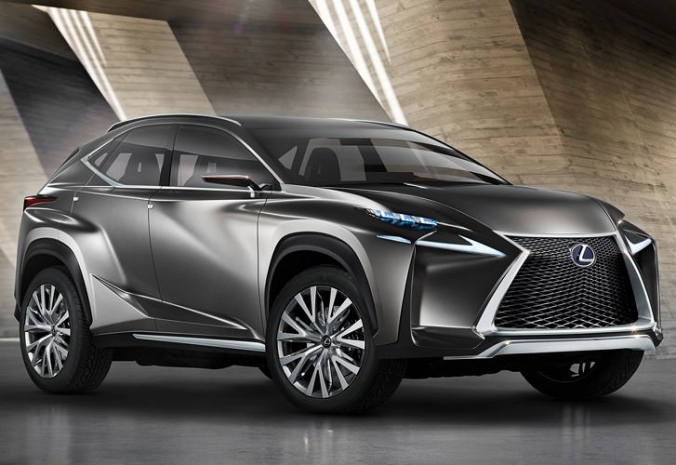 Lexus показал прототип компактного кроссовера