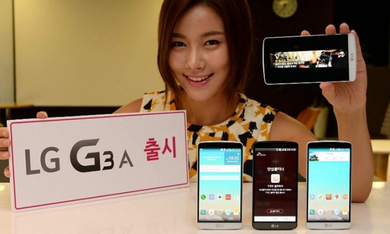 LG выпустила облегченную версию флагмана – LG G3 A