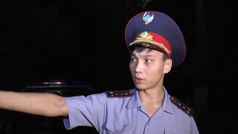 Алматинский полицейский получил госнаграду «Айбын» II степени за спасение жизни человека