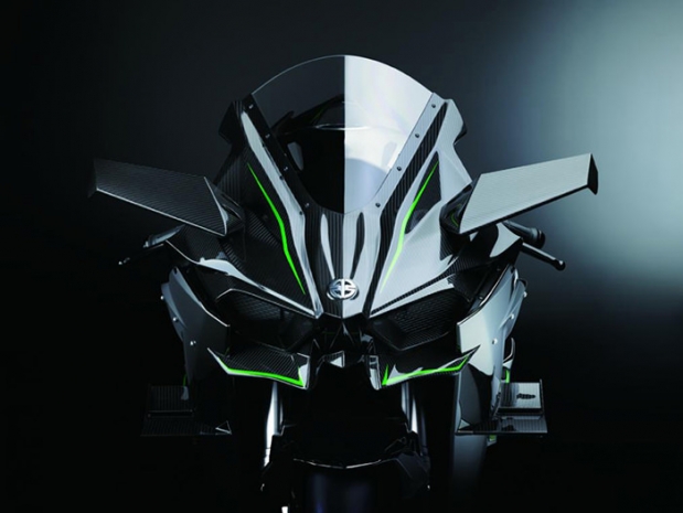 Kawasaki представила турбированный мотоцикл Ninja H2