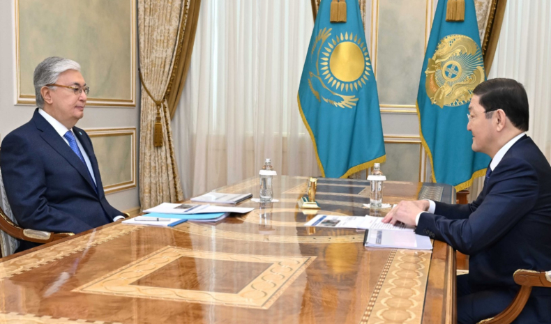 Глава государства принял генерального прокурора Берика Асылова