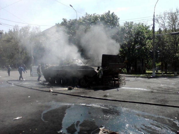 В Мариуполе вновь началась стрельба