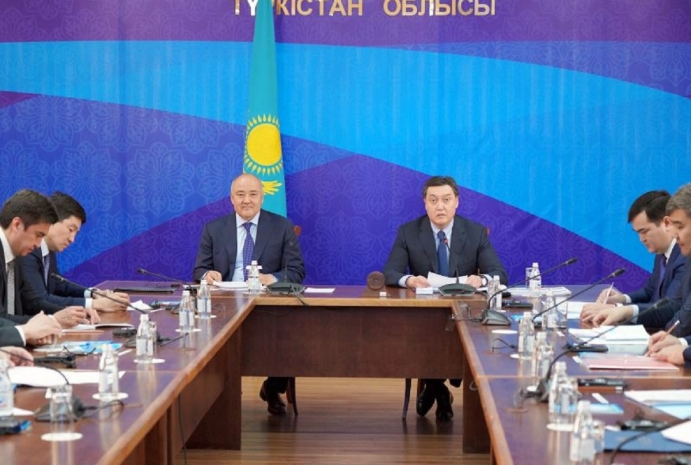 Аскар Мамин провел совещание по развитию Туркестана