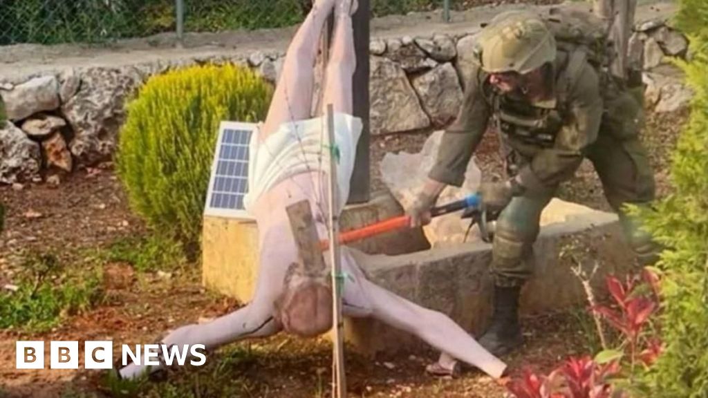 Израильские военные наказаны за вандализм статуи Иисуса в Ливане