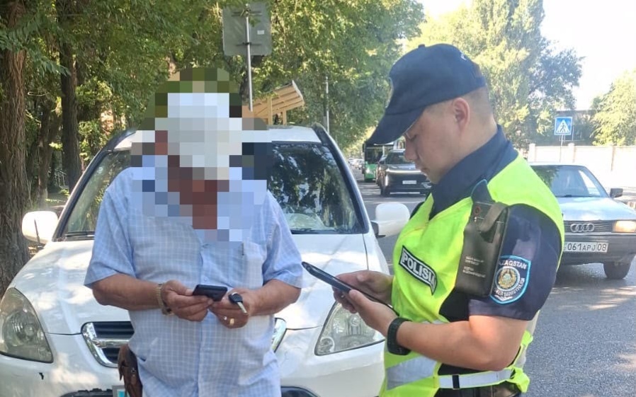 Более 3 тысяч нарушений ПДД выявили в Жамбылской области за три дня