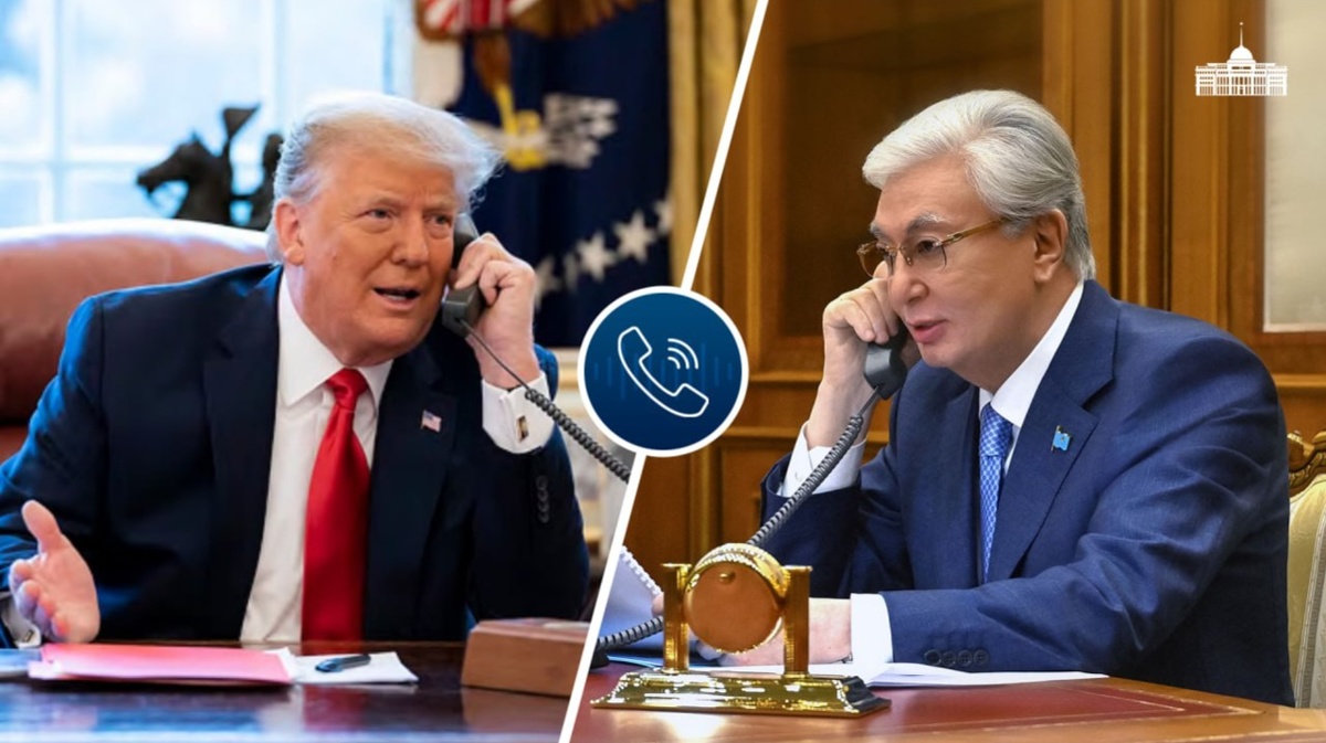 Токаев и Трамп поговорили по телефону: что обсудили президенты