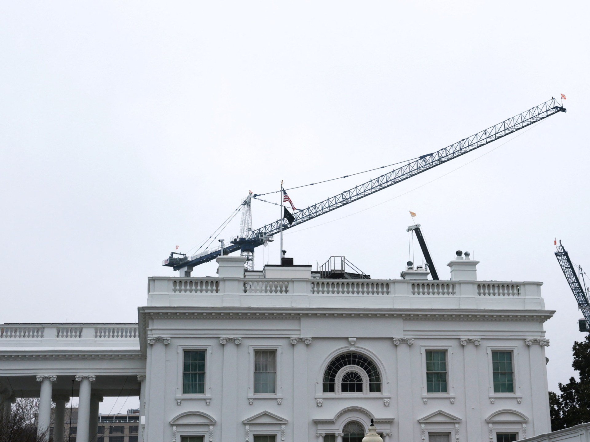 Суд приостановил строительство $400 млн зала для танцев в Белом доме Трампа