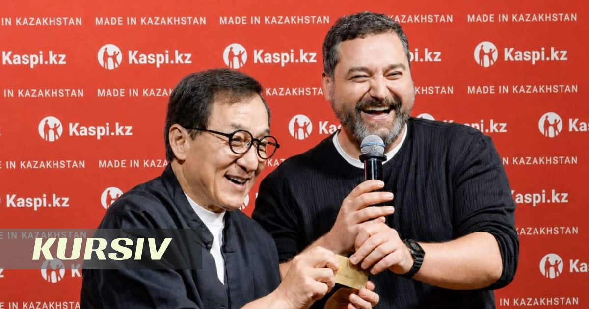 Михаил Ломтадзе Джеки Чанға Kaspi Gold табыстады