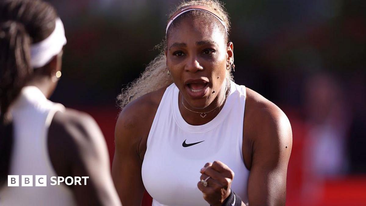 Серена Уильямс вернулась на корт спустя 1375 дней и выиграла в парном разряде на Queen's