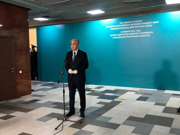 Касым-Жомарт Токаев проголосовал на выборах