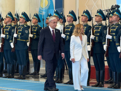 Касым-Жомарт Токаев провел переговоры с Джорджией Мелони