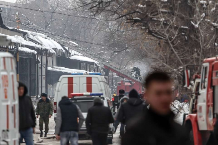 Пожар на складе в Алматы ликвидирован спустя два часаЭксклюзив