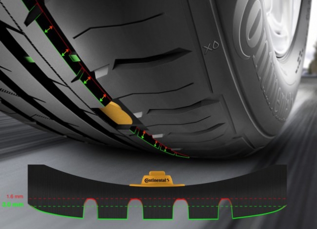 Компания Continental разрабатывает умные шины
