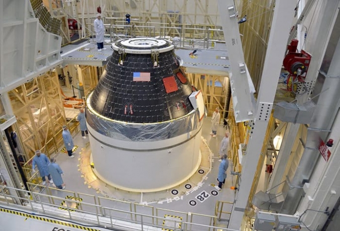 Завершено строительство первого модуля корабля Orion