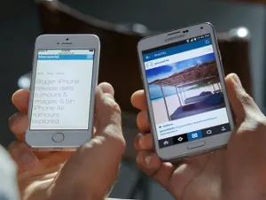 Samsung высмеяла iPhone [видео]