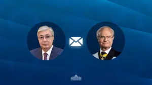 Токаев направил телеграмму королю Швеции