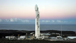 Falcon 9 стартует на орбиту со спутниками Starlink