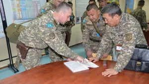 Казахстанские связисты отработали учебно-боевую задачу