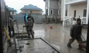 В Алматы подтопило десять улиц. ФОТО