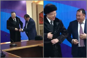 Опубликовано видео «проводов» акима Туркестанской области