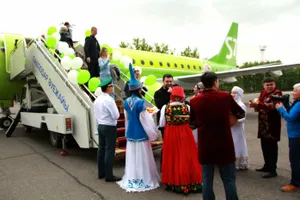 Открыто новое регулярное авиасообщение Новосибирск – Павлодар – Новосибирск