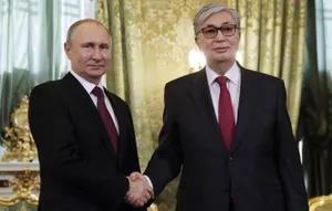 Касым-Жомарт Токаев встретился с Владимиром Путиным