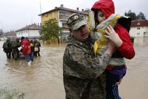 Как Сербия уходила под воду. Фото