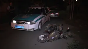 В Алматы угонщик ранил полицейского