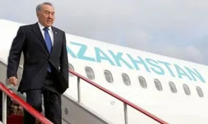 Президент Назарбаев прибыл в Ташкент