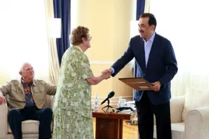 Карим Масимов встретился с потомками английских путешественников, изучавших Казахстан в XIX веке